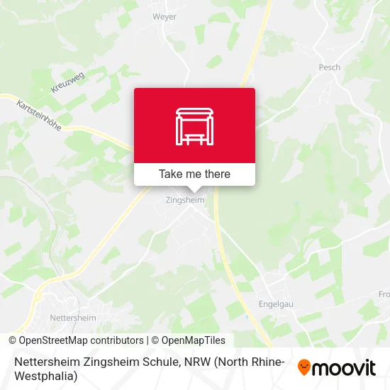 Карта Nettersheim Zingsheim Schule