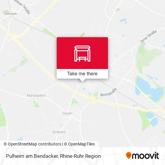 Карта Pulheim am Bendacker
