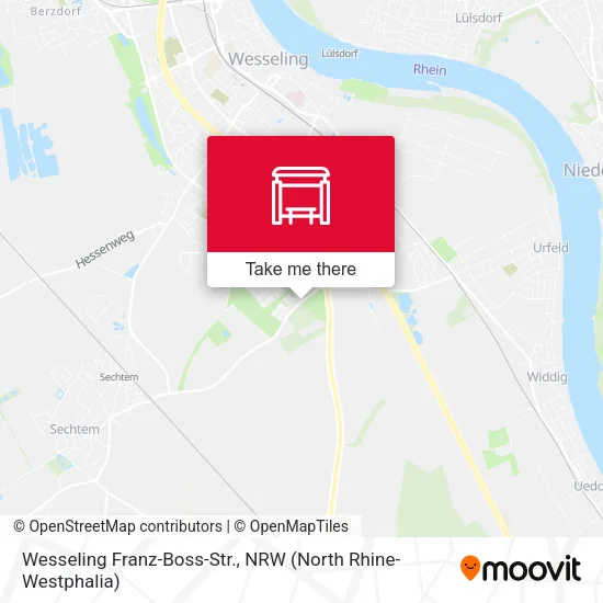 Карта Wesseling Franz-Boss-Str.