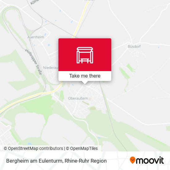 Карта Bergheim am Eulenturm