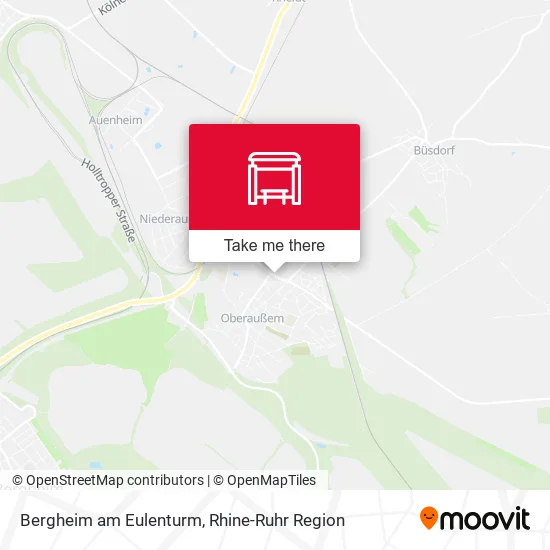 Карта Bergheim am Eulenturm