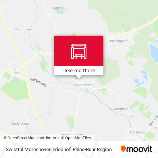 Swisttal Morenhoven Friedhof map