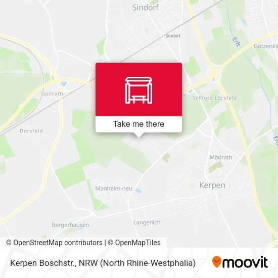 Карта Kerpen Boschstr.