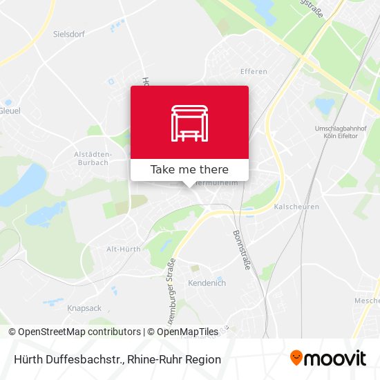 Hürth Duffesbachstr. map