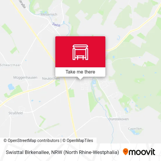 Карта Swisttal Birkenallee