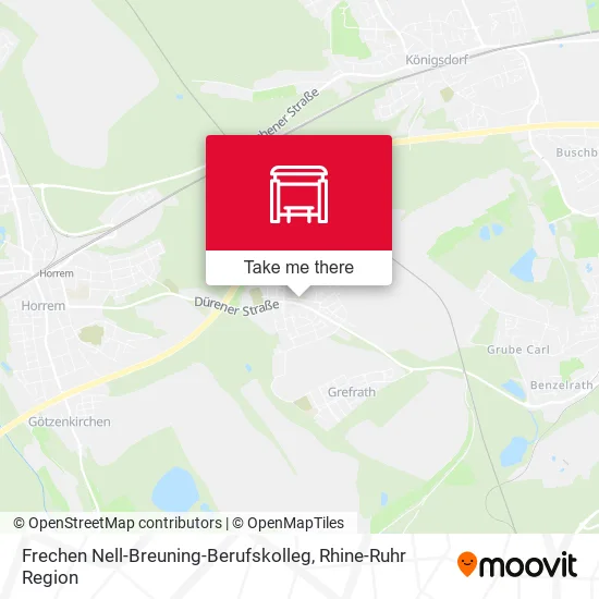 Карта Frechen Nell-Breuning-Berufskolleg