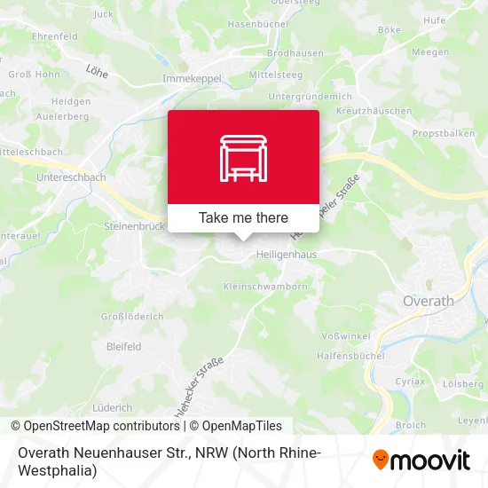 Карта Overath Neuenhauser Str.