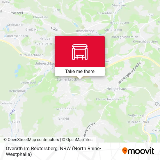 Карта Overath Im Reutersberg