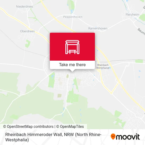 Карта Rheinbach Himmeroder Wall