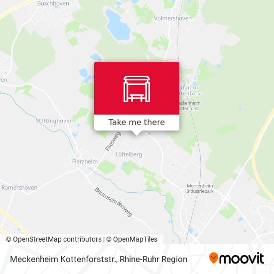Meckenheim Kottenforststr. map