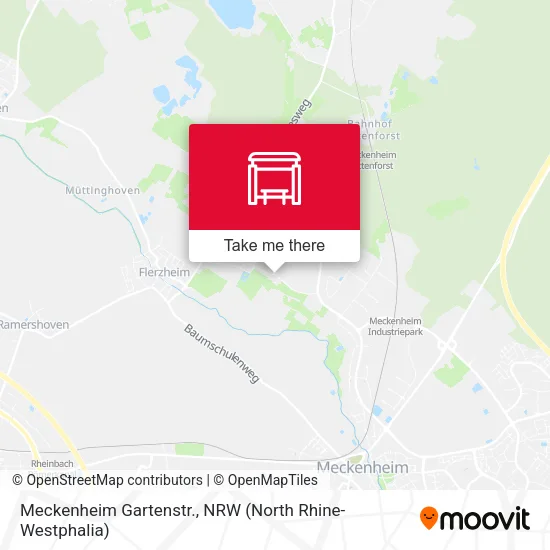 Карта Meckenheim Gartenstr.