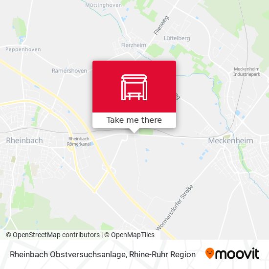 Rheinbach Obstversuchsanlage map