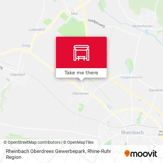 Карта Rheinbach Oberdrees Gewerbepark