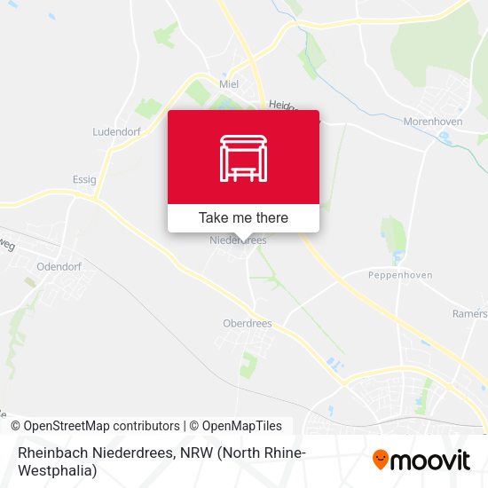 Карта Rheinbach Niederdrees