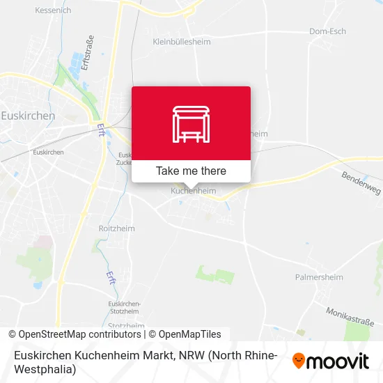 Euskirchen Kuchenheim Markt map