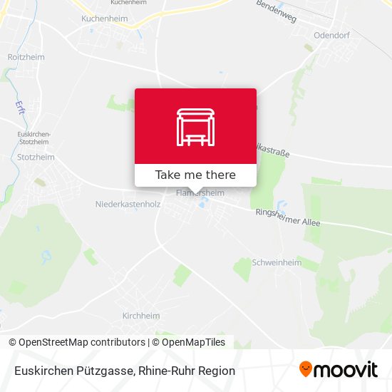 Euskirchen Pützgasse map
