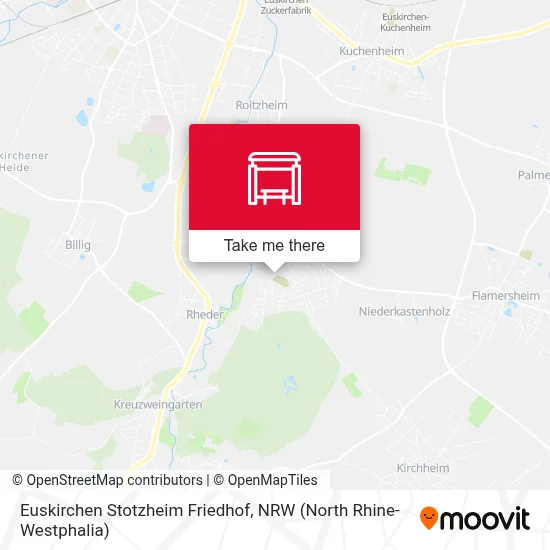 Euskirchen Stotzheim Friedhof map