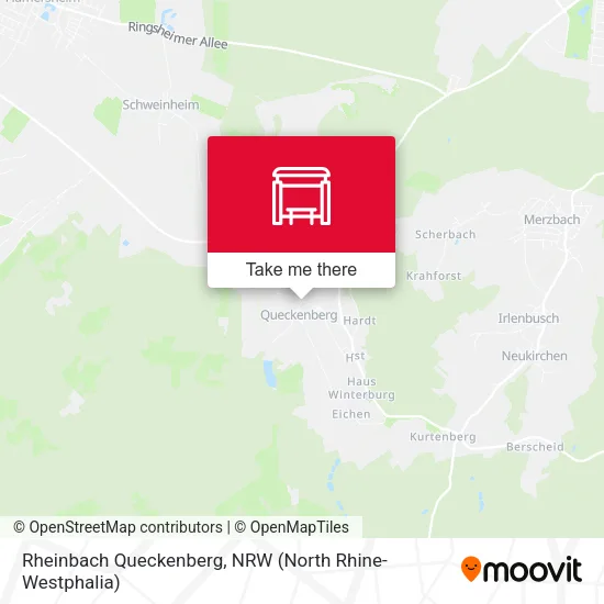 Карта Rheinbach Queckenberg