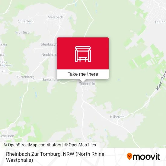 Карта Rheinbach Zur Tomburg