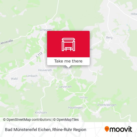 Bad Münstereifel Eichen map