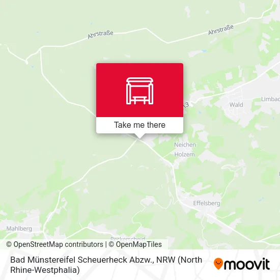 Карта Bad Münstereifel Scheuerheck Abzw.