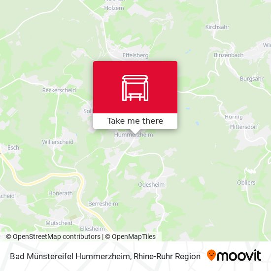 Bad Münstereifel Hummerzheim map