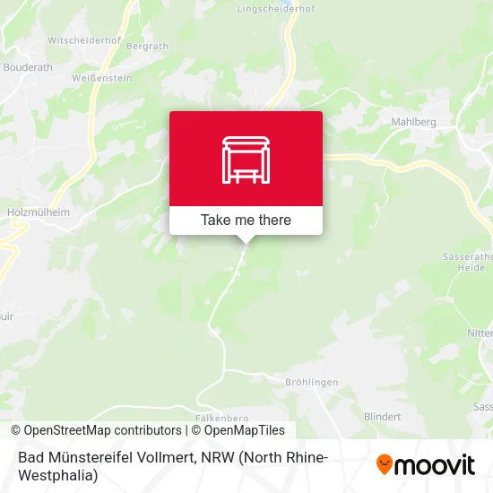 Карта Bad Münstereifel Vollmert