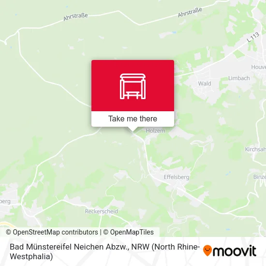 Карта Bad Münstereifel Neichen Abzw.