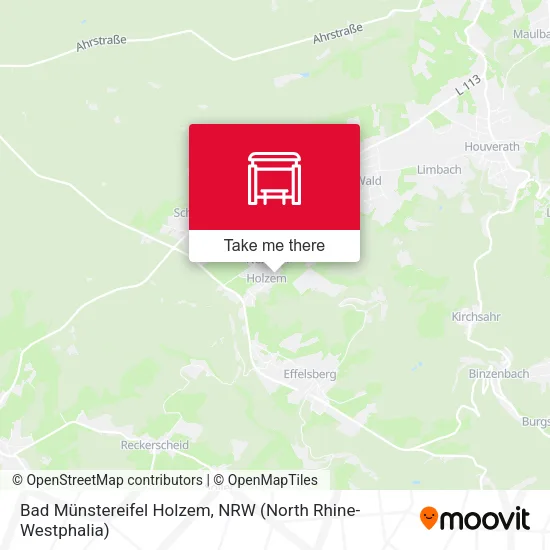 Карта Bad Münstereifel Holzem