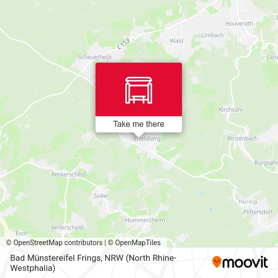 Карта Bad Münstereifel Frings