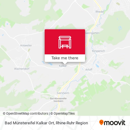 Bad Münstereifel Kalkar Ort map
