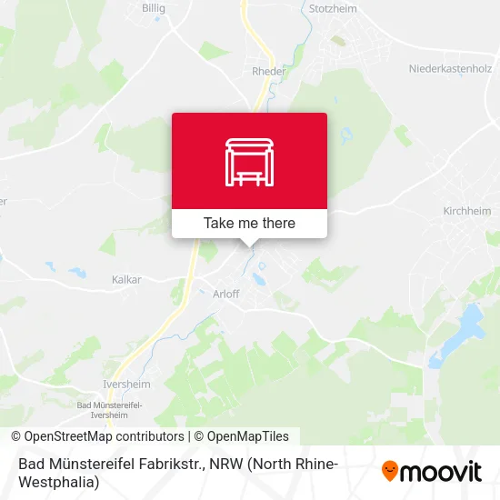 Карта Bad Münstereifel Fabrikstr.