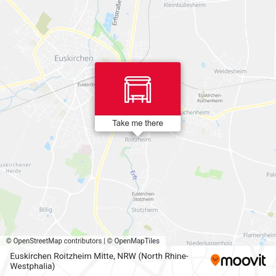 Карта Euskirchen Roitzheim Mitte