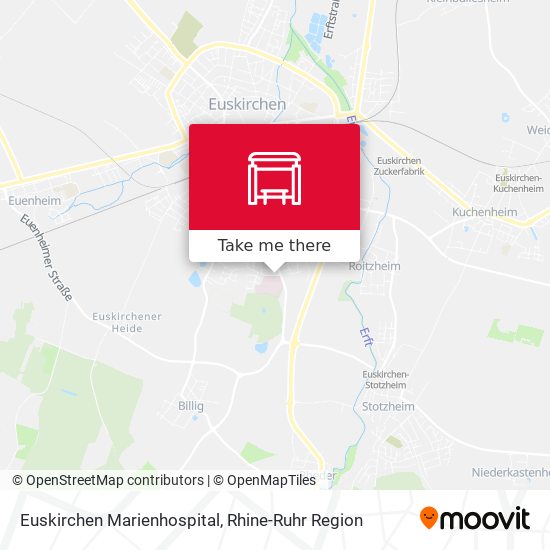Euskirchen Marienhospital map