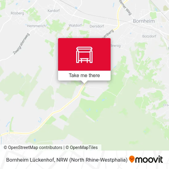 Карта Bornheim Lückenhof
