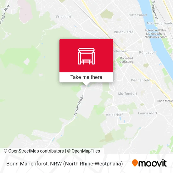 Карта Bonn Marienforst