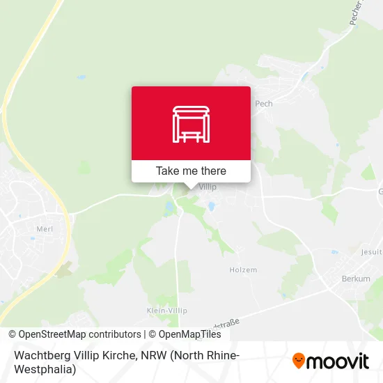 Wachtberg Villip Kirche map