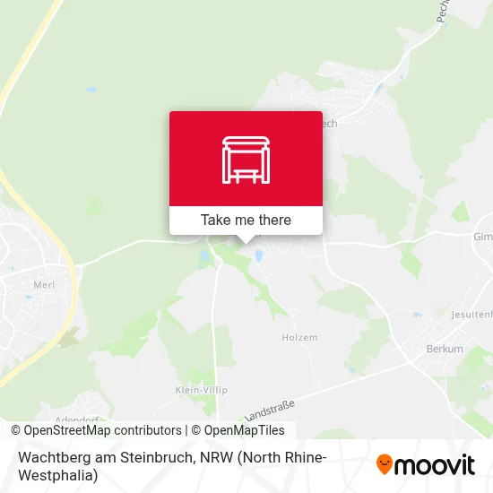 Wachtberg am Steinbruch map