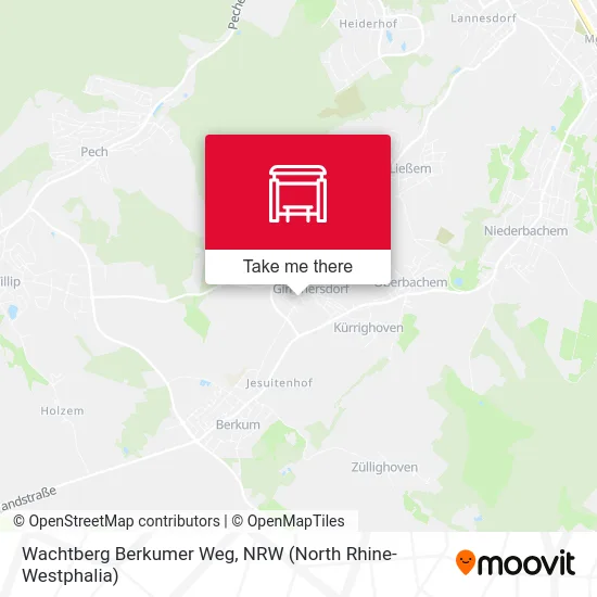 Wachtberg Berkumer Weg map
