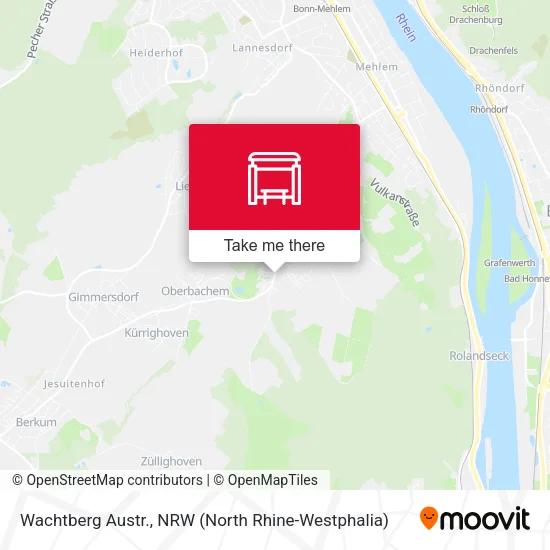 Карта Wachtberg Austr.