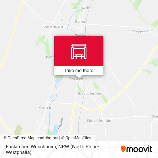 Euskirchen Wüschheim map