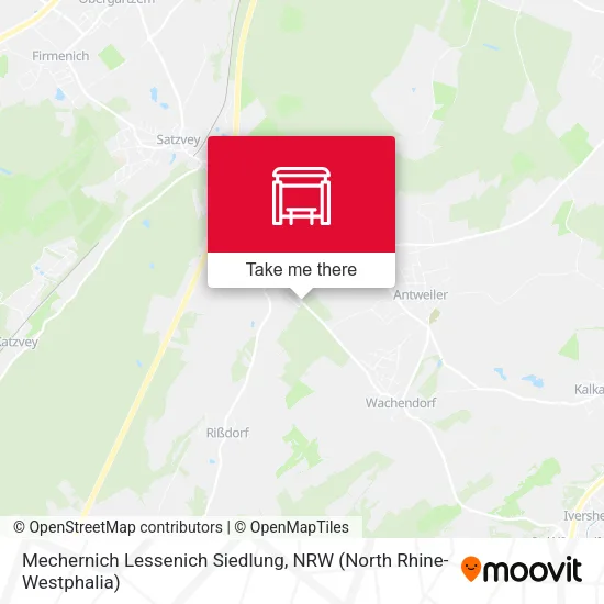 Карта Mechernich Lessenich Siedlung