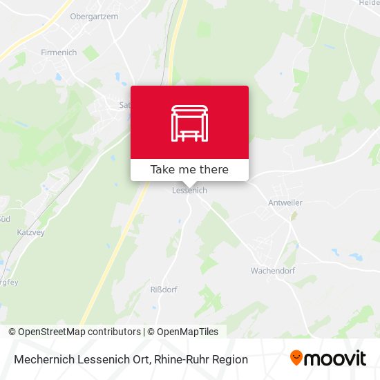 Mechernich Lessenich Ort map