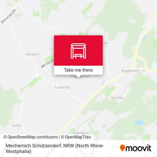 Карта Mechernich Schützendorf