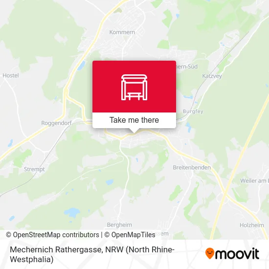 Карта Mechernich Rathergasse