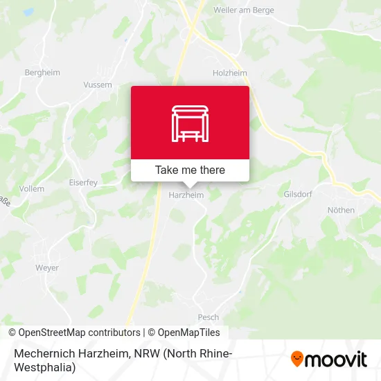 Карта Mechernich Harzheim