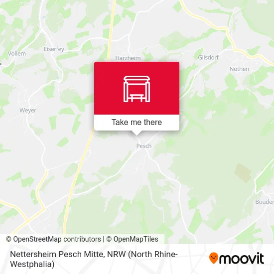 Карта Nettersheim Pesch Mitte