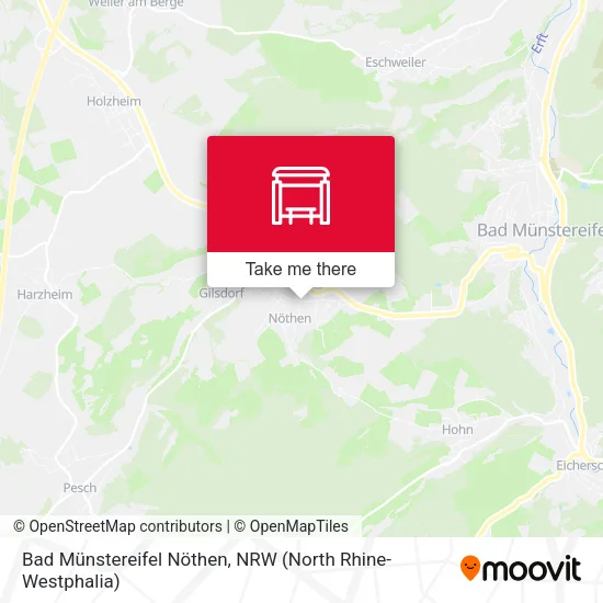 Карта Bad Münstereifel Nöthen