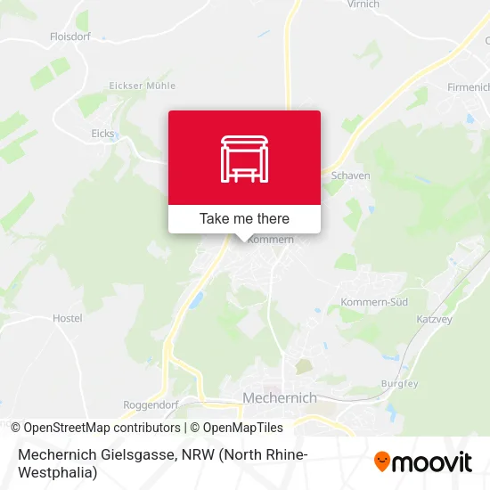 Карта Mechernich Gielsgasse