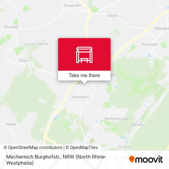 Карта Mechernich Burghofstr.